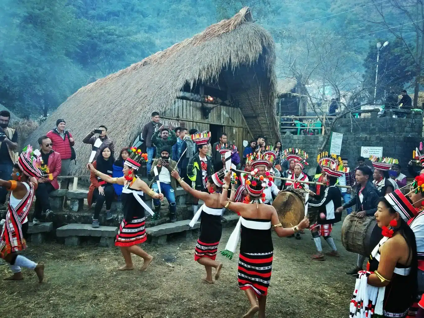 Hornbill festival in Nagaland, India