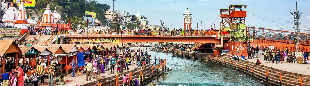 Haridwar holy ghat