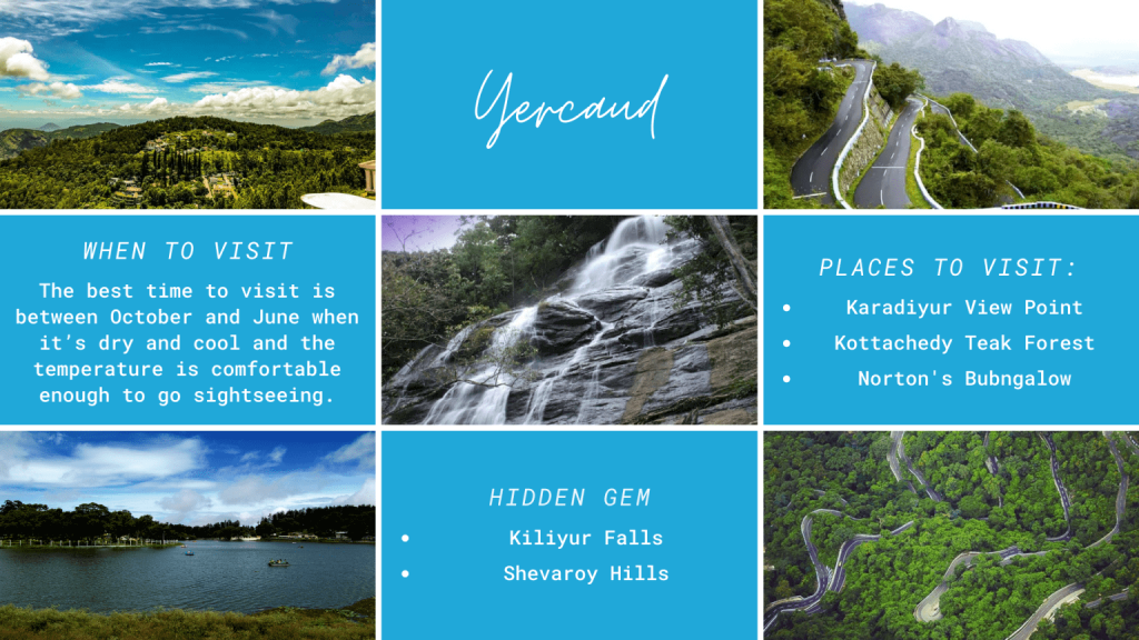 hidden places to visit in yercaud