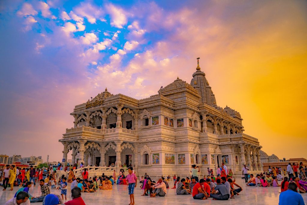 vrindavan mandir tourist places