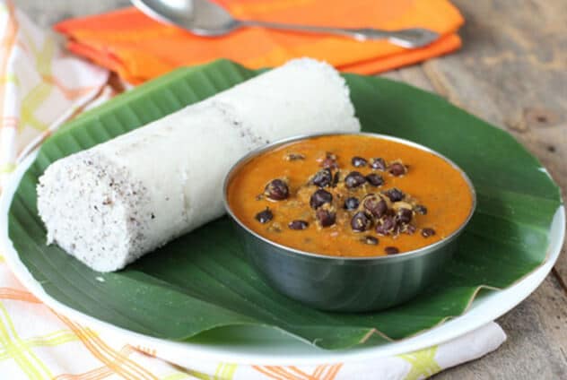 Places to eat in Palakkad - Puttu Kadalai Curry