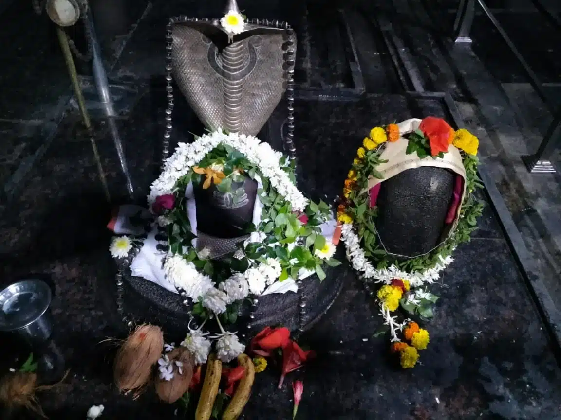 Shivling and Vishnu Ling in Kopeshwar temple