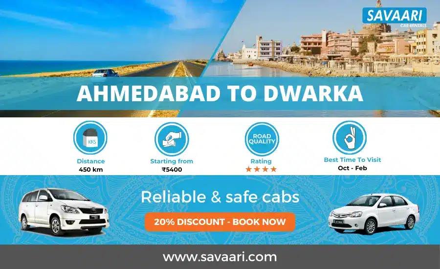 Ahmedabad to Dwarka travel info