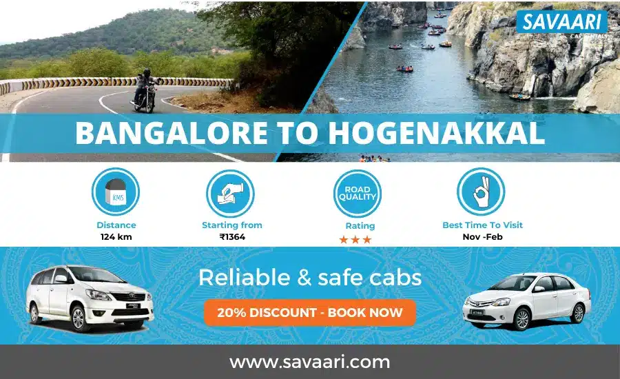 Bangalore to Hogenakkal travel info