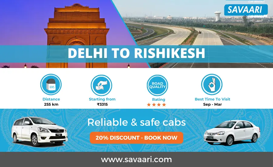 Delhi to Rishikesh travel information