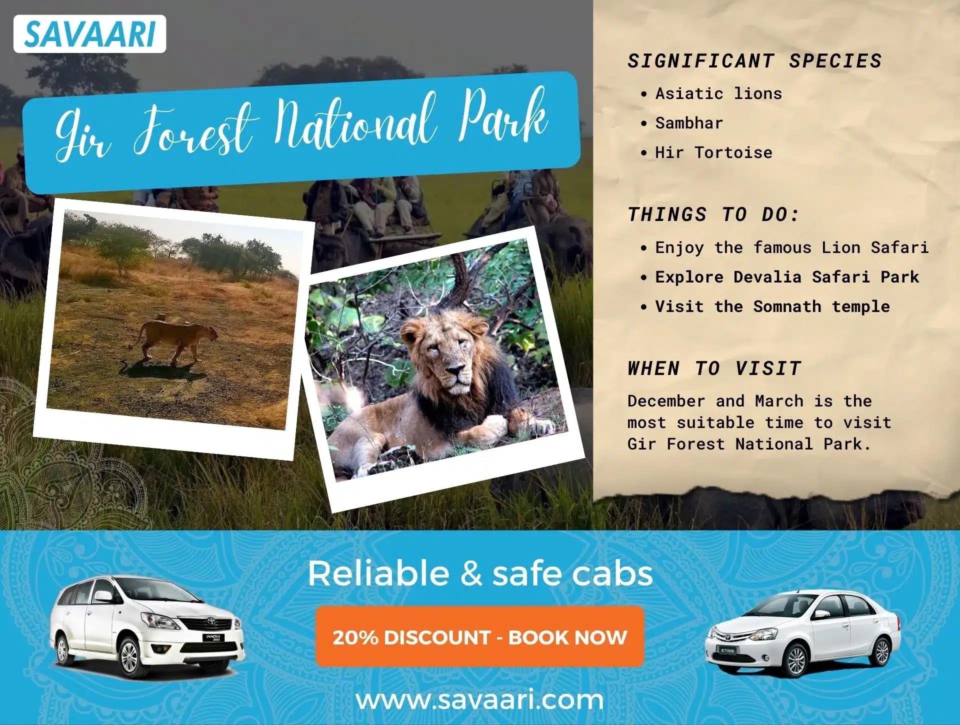 Things to do in Gir Forest National Park