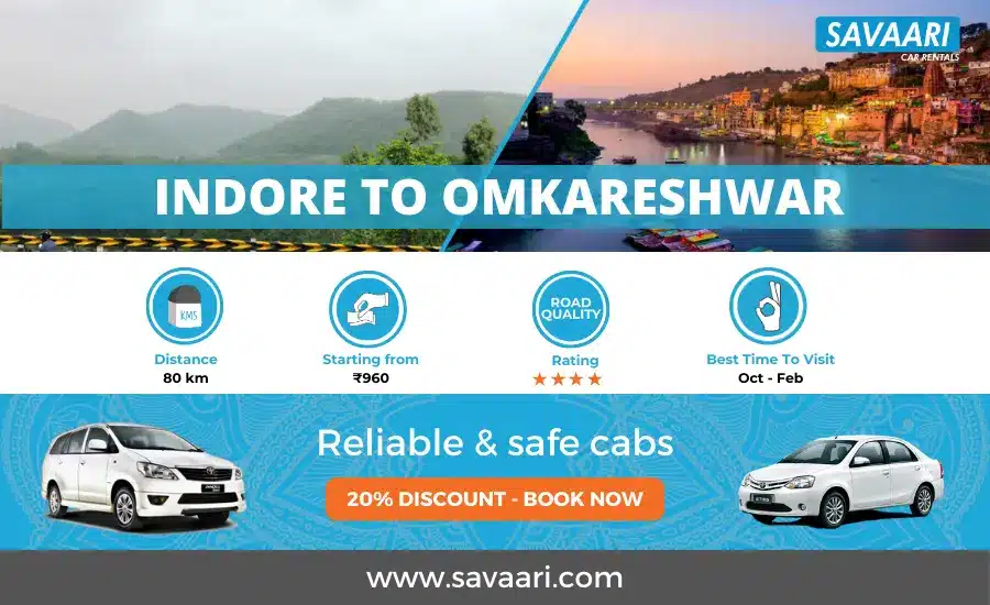 Indore to Omkareshwar travel information