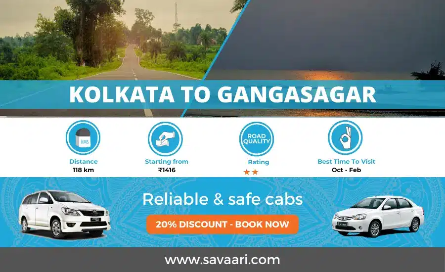 Kolkata to Gangasagar
