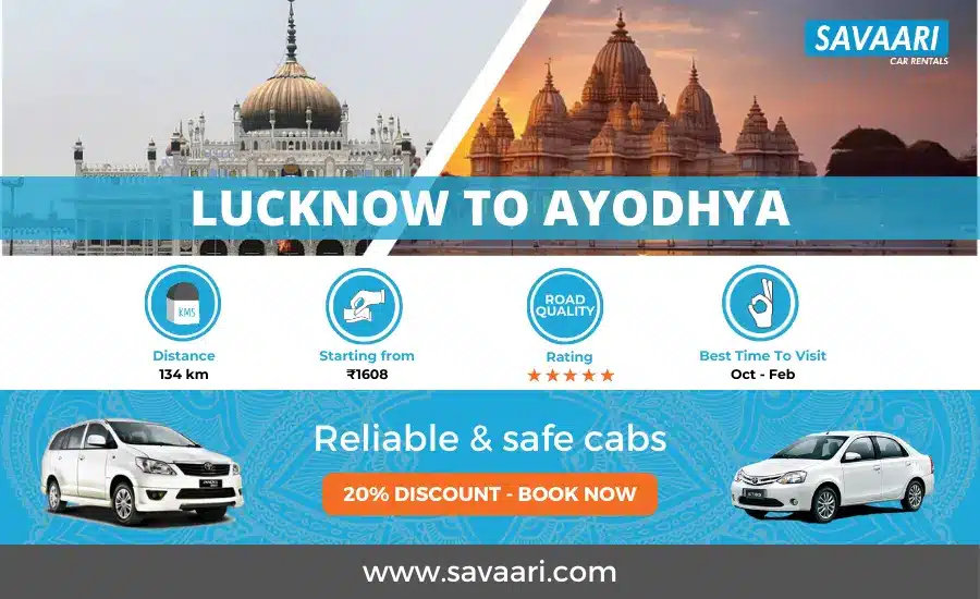 Lucknow to Ayodhya travel info