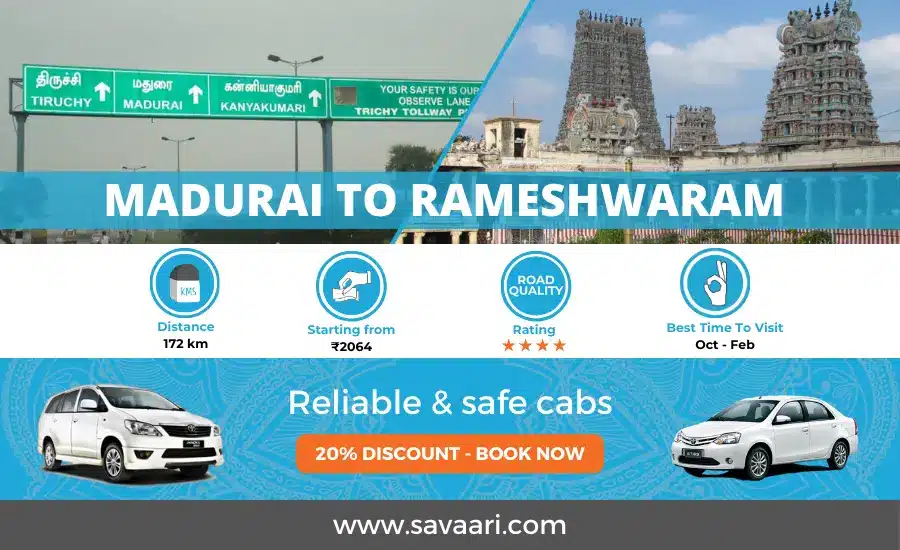 Madurai to Rameshwaram travel info