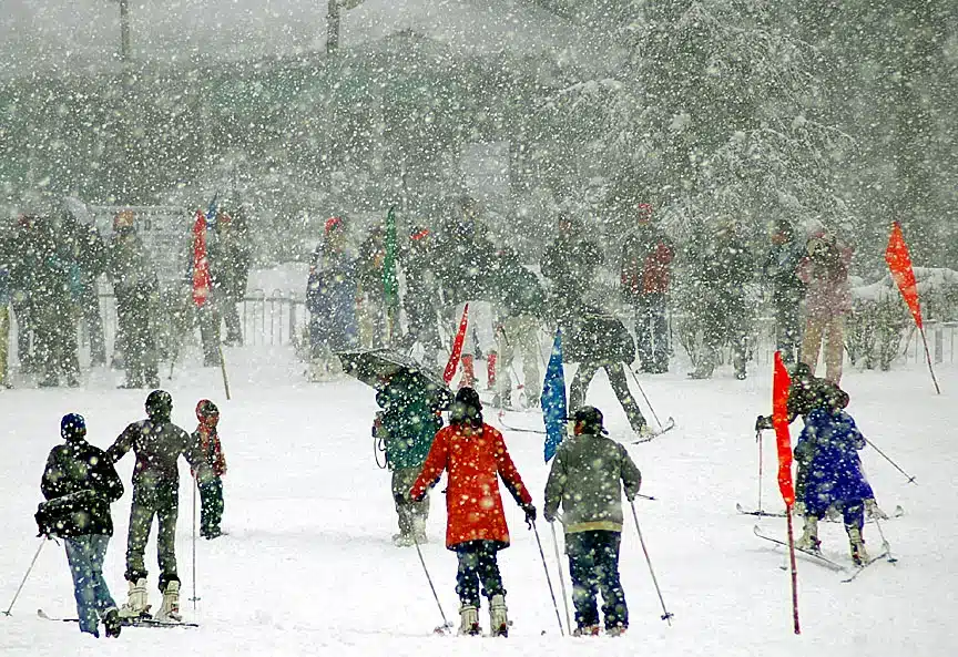 Skiing in Patnitop