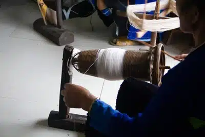 Weaving process