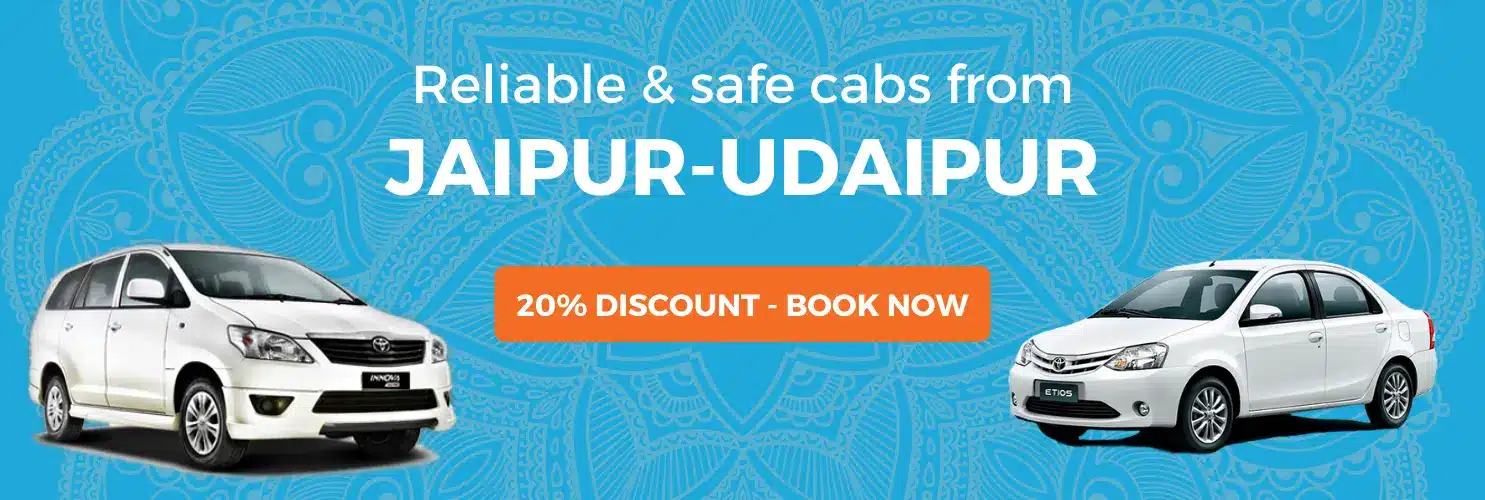Jaipur to Udaipur cabs