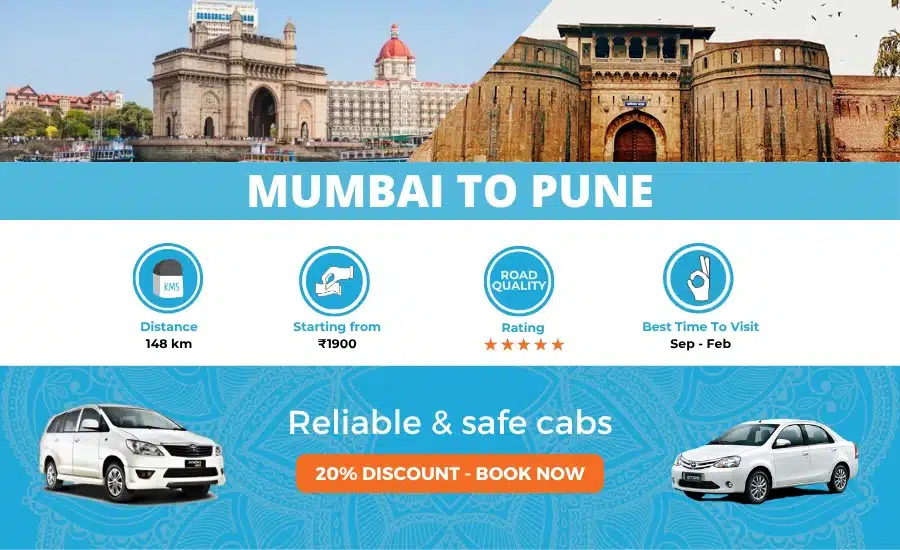 Mumbai to Pune distance